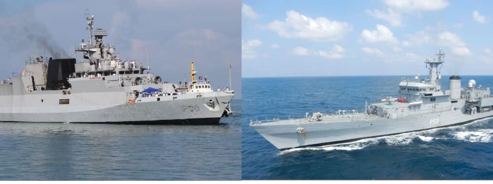 Indian warships in Colombo for SLINEX '23